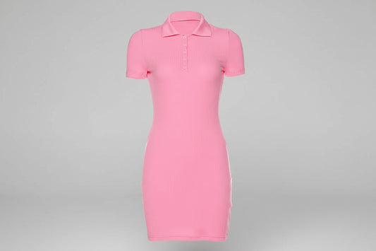 Chic Summer Short Sleeve Dress