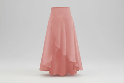Women’s Chic Ruffle Asymmetrical Skirt