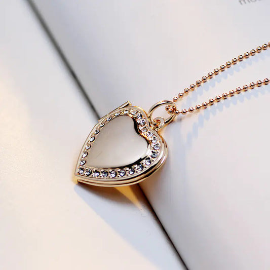 Heartfelt Charm Locket Necklace