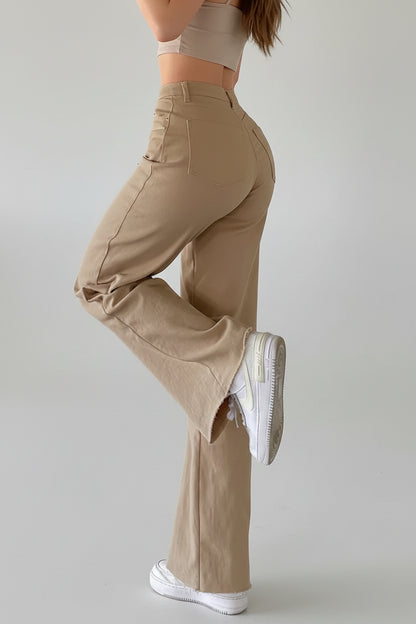 Chic Wide Leg Slim Jeans for Women