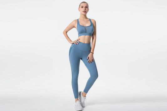 Women’s Chic Mesh Workout Set