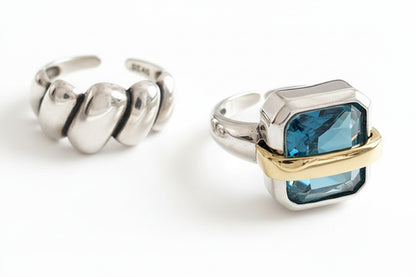 Elegant Thai Sterling Silver Vintage Ring