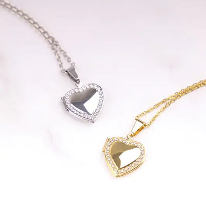 Heartfelt Charm Locket Necklace