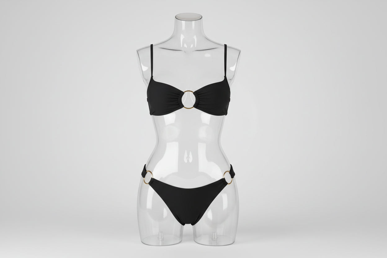 Elegant European Two-Piece Swimwear