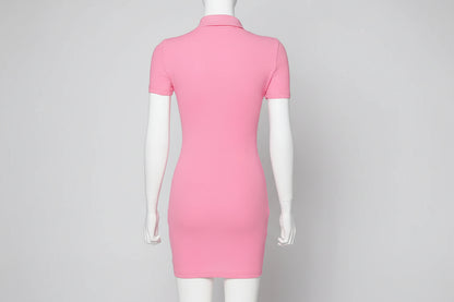 Chic Summer Short Sleeve Dress