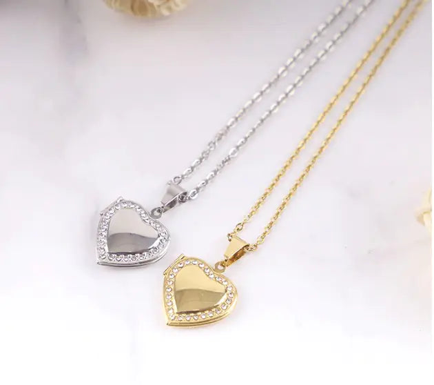 Heartfelt Charm Locket Necklace