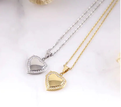 Heartfelt Charm Locket Necklace