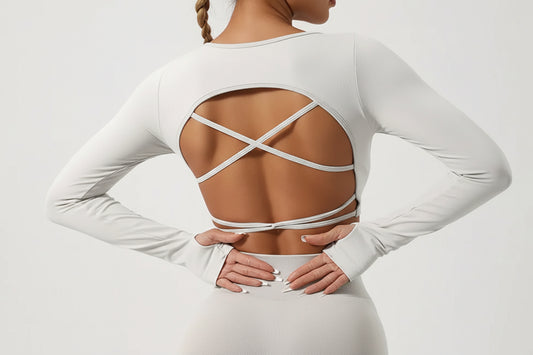Chic Cross-Back Top