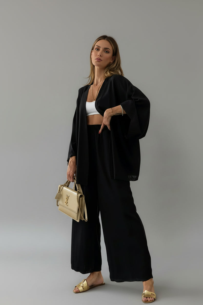 Chic Cotton-Linen Outfit Set