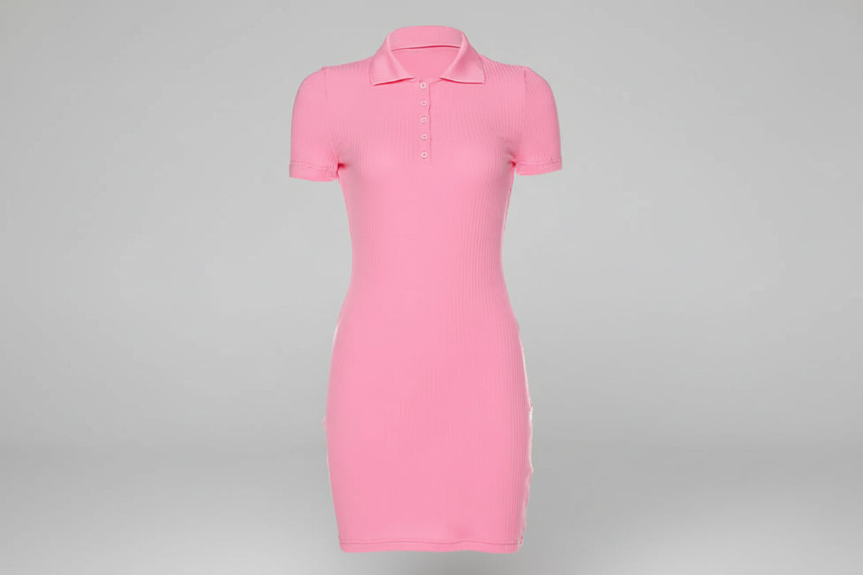 Chic Summer Short Sleeve Dress