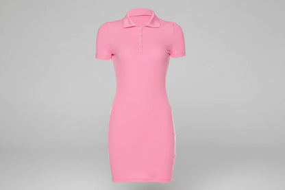 Chic Summer Short Sleeve Dress