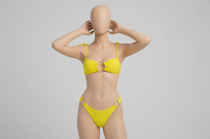 Elegant European Two-Piece Swimwear